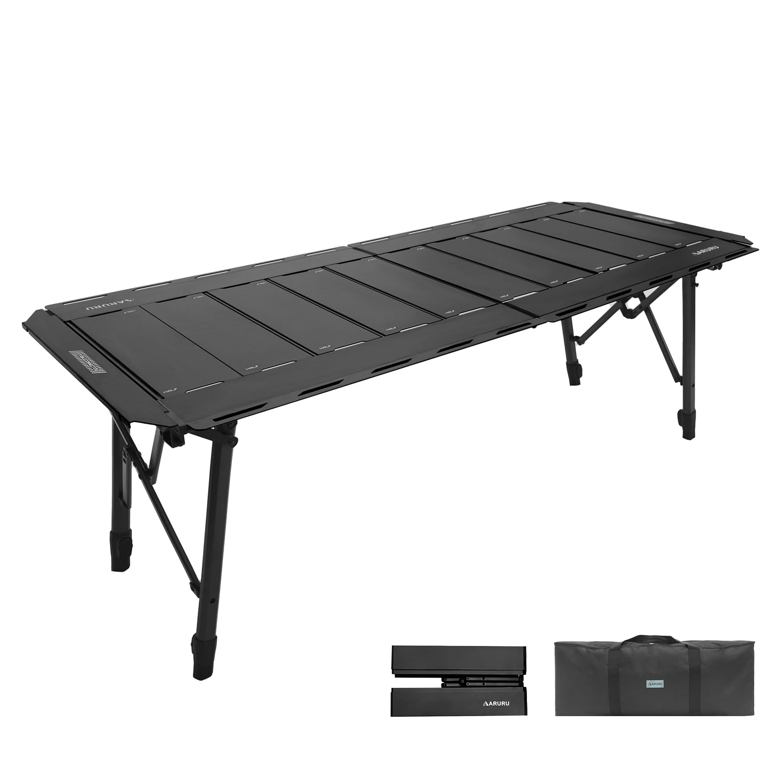 ARURU IGTテーブル 5ユニット 高さ調整可能 137×58cm Amazon.co.jp: ARURU IGTテーブル 5ユニット アウトドアテーブル 高さ